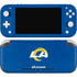 NFL Los Angeles Rams Distressed Nintendo Switch Lite Skin